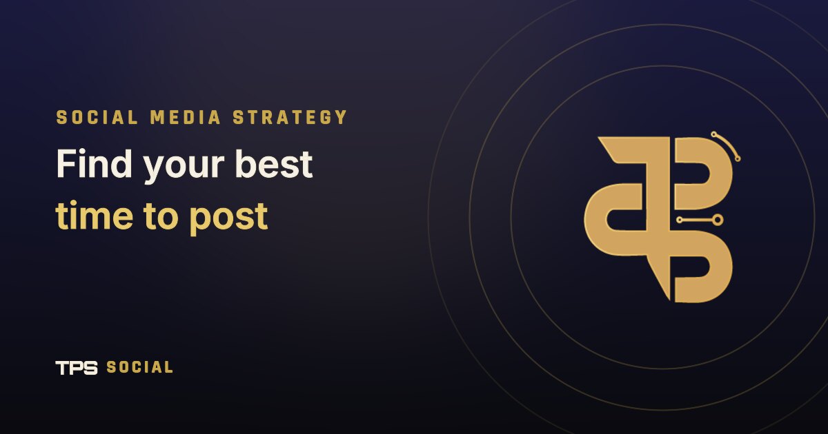 Find your best time to post: a simple, data-driven method